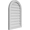 Ekena Millwork Round Top Surface Mount PVC Gable Vent w/ 2"W x 1-1/2"P Brickmould Frame, 20"W x 30"H GVPRT20X3002SN - alternate 5